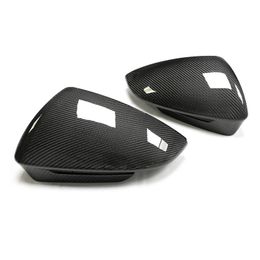 Car Decor Carbon Fiber Cover для зеркального зеркала для Q4/Q5 E-Tron ID4/ID6 Аккуратные аксессуары с задним видом на задний вид.
