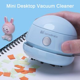 Erasers Mini Desktop Dust Vacuum Cleaner for Cleaning For Hairs Crumbs Scraps Laptop Computer Car Pet House Office Home 221118