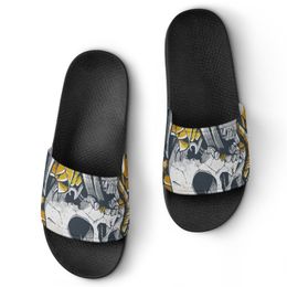 Classic Diy Custom Shoes предоставляет картинки для поддержки настройки Slippers Sandals Mens Womens Hojbs Doffrwe