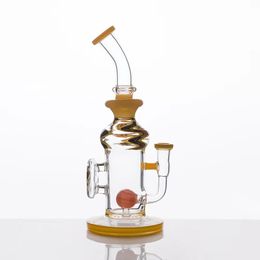 puffco gravity bong honeycomb glass Smoking Accessories Hookahs cake ash catchers oil burner pipe glass fume Hookah beaker bongs 9.8 inches in height