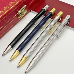 Gel Pens Fine Pole Ballpoint Pen Classic Luxury Brand Metal Resin Business Office Writing Stationery Top Gift 221118