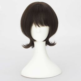 Women's Wigs Japan and South Korea Net Red ide Buckle Short Straight Air Bangs Hair Head Set