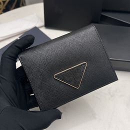 Top Luxury Designer Wallets Card Holder Mens Genuine Leather Short Passport Credit Card Holders Womens France Paris Style Wallet Coin Purse With Box