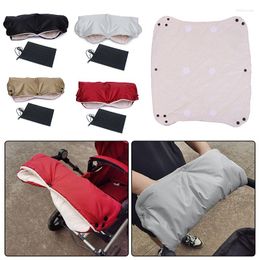 Stroller Parts Fleece Hand Cover Thickened Waterproof Buggy Clutch Cart Muff Windproof Accessories Glove Winter Warm For Mother