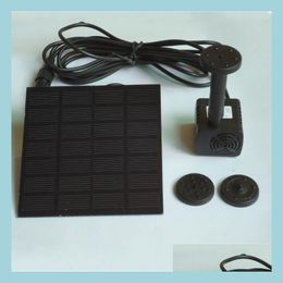 Watering Equipments Micro Solar Power Watering Pump For Home Garden Pool Landscape Fountain Fish Tank Oxygen Waters Cycle Equipment Dhird