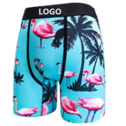 Designer men's beach pants Sexy Cotton Underpants Men Shorts Boxers Briefs Quick Dry Breathable Underwear Pants with Bags Branded Male Tight shorts RRAP