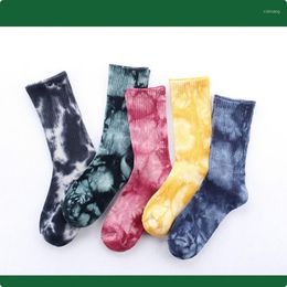 Men's Socks Fashion Bandhnu Hip Hop Mens Couples Korean Harajuku Style Street Wear Lovers Cotton Happy High Qualllity 248