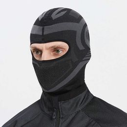 Cycling Caps Masks Winter Motorcycle Mask Thermal Warm Balaclava Cycling Breathable Face Mask Windproof Ski Sweat-absorbent Mask Men Women T220928