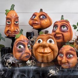 Party Decoration Halloween Pumpkin Outdoor Ghost Yard Head Courtyard 221118