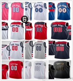 2022-23 City Printed Basketball Bradley 3 Beal Jerseys Kristaps 6 Porzingis Will 5 Barton Kyle 33 Kuzma Monte 22 Morris Rui 8 Hachimura Deni 9 Avdija Gilbert 0 Arenas