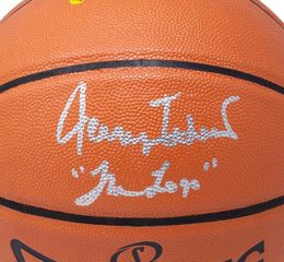 Collectable Jerry West LeBron Kyrie Irving Autographed Signed signatured signaturer auto Autograph Indoor/Outdoor collection sprots Basketball ball