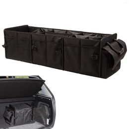 Car Organizer High Capacity Trunk Folding Storage Box With Handle Organizers Multifunctional Bag Accessories