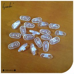 Lens Clothes Lymouko 10PairsLot Transparent Silicone Airbag Soft Nose Pads On Glasses Comfortable AntiSlip for Embedding Pad 221119