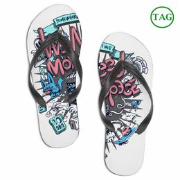 Slippers Fashion Murs Slippers Женщины пользовательские узоры и цвета для пляжных отелей спальни Slipper Женщина повседневная Shoess y16