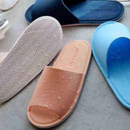 Bathroom Slippers Female Summer Home Couple Slippers Soft Bottom AntiSlip Men Indoor Sandals And Slippers Gyb J220716