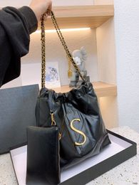 Designer Bag Women Luxury Tote Bags Lady Handbag Gaby Gold Chain Letter Leather Crossbody Black Brown Wallet Fashion Evening Shoulder bags