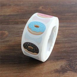 Gift Wrap Baking Hamburger Seals Label Stickers 500 Pcs 1 Inch Handmade Craft Sticker