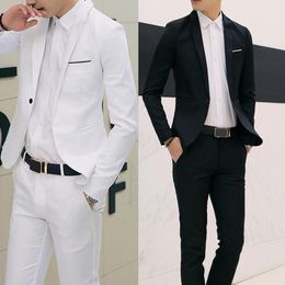 Men's Suits Blazers Men Wedding Suit set 1set Male Blazers Slim Fits Suit For Men Costume Business Formal Classic Black costume 221119