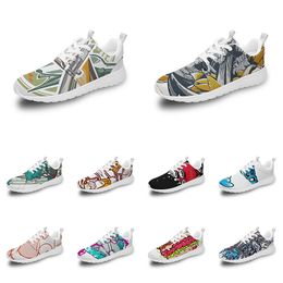 Men Sports Anime Cartoon Animal Custom Women Shoes Design Diy Word Black White Blue Red Colourful Outdoor Mens Trainer Wo S S Ad E s