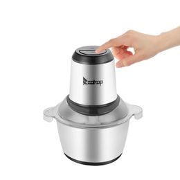 Other Health Care Items Meat Grinder Electric Food Chopper 2L 300W Stainless Steel Kitchen Processor for Vegetables Fruits and Nuts Ship from USA