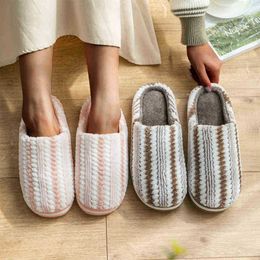 Women Winter Home Slippers Unisex Sets Shoes SlipOn Furry Flat House Keep Warm Slippers Shoes Women Nonslip Soft Slippers J220716