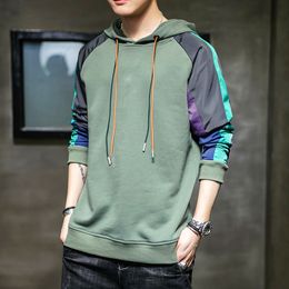 Men's Hoodies Sweatshirts Fashion Trend Multicolor Hooded Sweater Men's Sports Top Personality Pullover Sweater Casual Coat AutumnWinter Dress 221119