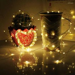 Strings Outdoor Solar Powered Copper Wire LED String Lights 20M 10M Waterproof Fairy For Christmas Garden Holiday Lamp Deco