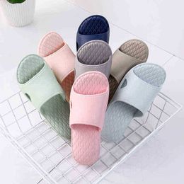 Sandals And Slippers Female Summer Couples Home Housekeeping Four Seasons Bathroom Four Seasons Nonslip Men Slippers GYBLT1910 J220716