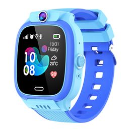 Kids Smart Watch SIM Card Call Voice Chat SOS GPS LBS WIFI Location Camera Alarm Smartwatch Boys Girls For IOS Android Childrens Y31