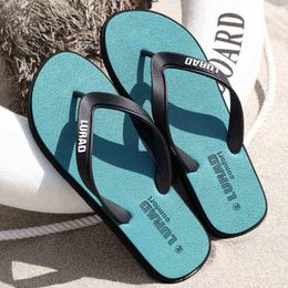 Men Slippers Summer Antislip Outdoor Sandals Slippers Casual Rubber Beach Shoes Trend Wear Resistant Comfortable Fashion Antistatic J220716