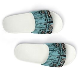Custom shoes DIY Provide pictures to Accept customization slippers sandals slide msnkc mens womens sport size 36-45