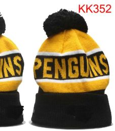 PITTSBURGH Beanie North American Hockey Ball Team Side Patch Winter Wool Sport Knit Hat Skull Caps A2