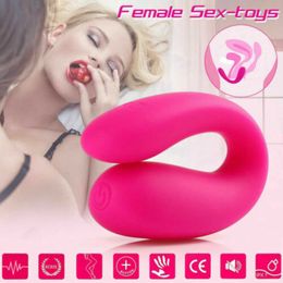 Beauty Items Wearable Vibrating Panties Massager Women Adult For Couples Dildo G Spot U Silicone Stimulator Vibrators sexy Toy Woman