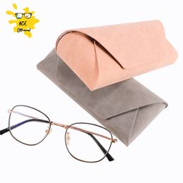 Sunglasses Cases Fashion PU Leather Cover Case for Women Men Glasses Portable Soft Pouch Bag Accessories Box 65cm 221119