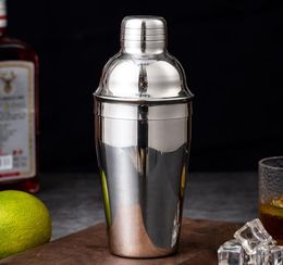 Bar Tools Eco-friendly 550ml Stainless Steel Cocktail Drink Shaker Mixer Bar Supplies 60pcs SN259