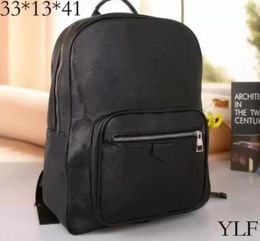 Designer Bolsas de mochilas de relevo preto Menina Mulheres Genuínas Backpacks Backpings Bolsa Escolar Moda Lady Knapsack Back Mack