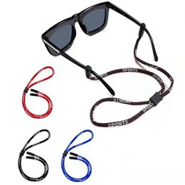Eyeglasses chains 2 pcslot Floating Sunglasses Chain Sport Glasses Cord Eyewear Holder Neck Strap Reading 221119