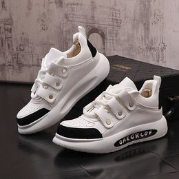 Party Italian Dress Designer Wedding Shoes Fashion Breathable Air Cushion Sports Casual Sneakers Round Toe Thick Bottom Leisure Driving Walking Loafers C72 7723