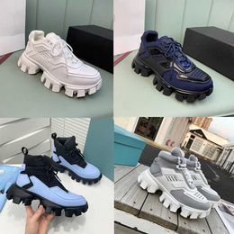 Mens Woman Casual Shoes Platform Shoes TBTGOL Cloudbust Thunder Sneakers Runner Trainer Outdoor Shoe Knit Fabric Low High Top Light Rubber New Colors With Box NO338