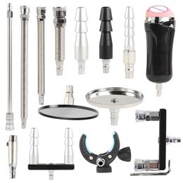 Beauty Items Fredorch Metal U-Vac-Lock Attachments for Quick Lock sexy Machine Toys Man And Women Love Connectors DIY