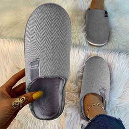 Men Women Slippers Indoor Home Shoes Warm Shoes Soft Soles Cotton Slippers Indoor Bedroom Couples Nonslip Soft Floor Shoes J220716
