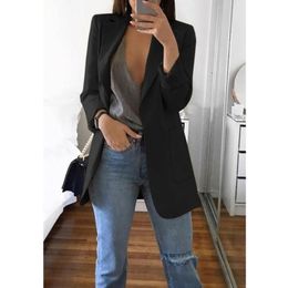 Women's Suits Blazers Outwear Slim Coats Office Ladies Blazer Work Jacket 221119