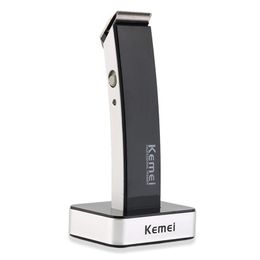 Kemei Empil￩ Hair Clipper Triming rasage de coupe Razor Razor Coupage r￩glable Longueur de coupe Contr￴le de la longueur 293G