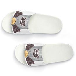 Anpassade skor DIY tillhandahåller bilder för att acceptera anpassnings tofflor Sandaler Slide Ewyw Mens Womens bekväma