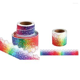 Gift Wrap Colourful Dot Border Trim Confetti Decoration Bulletin Board 124E