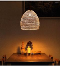 Pendant Lamps Asian Art Lights Bamboo Hanging Lamp Restaurant For El Project Kitchen Light Fixtures