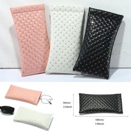 Sunglasses Cases 1pcs Fashionable Bag Pu Leather Glass Pouch Mobile Phone Wallet Storege Portable Glasses 221119