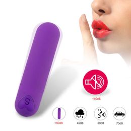 Beauty Items 10 Speed Mini Bullet Vibrator Vagina Massage G Spot Clitoris Stimulator for Female sexy Toys Powerful Women Masturbation