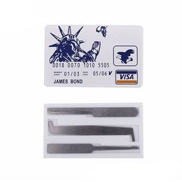 5 in1 Car slim jim lock pick set Locksmith tool Brand JAMES BOND