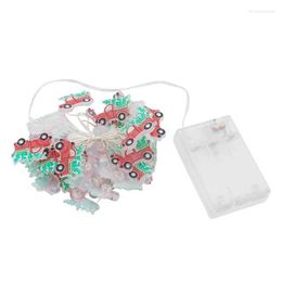 Strings Solar Christmas Tree Farmhouse Truck String Lights Lightweight Red Fairy For Decoration